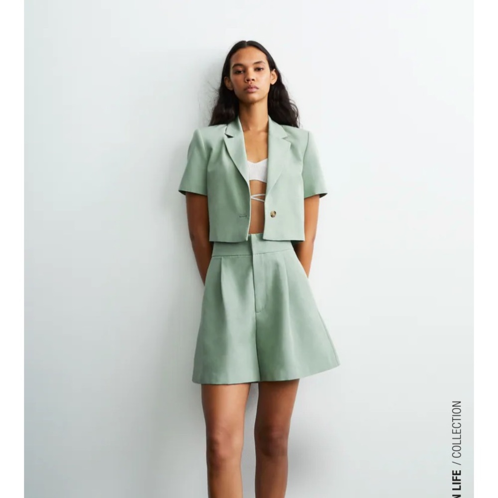Zara Blazer-mint green new with tags